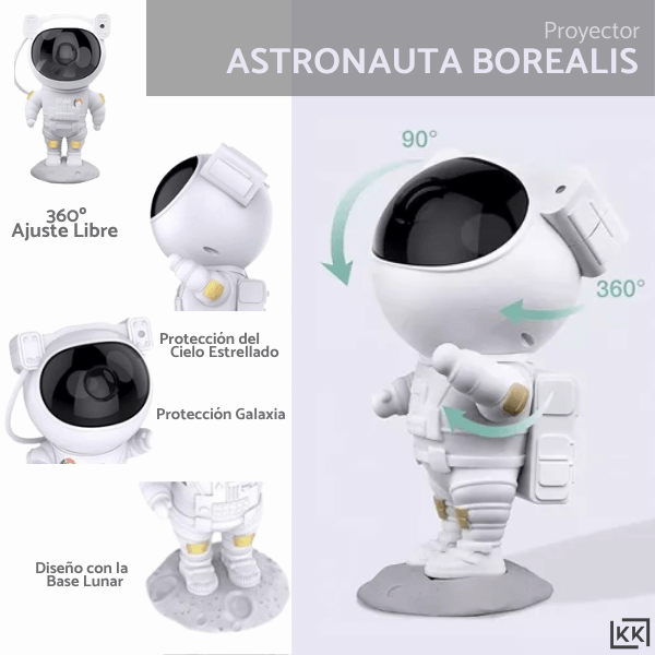 Proyector Astronauta Borealis