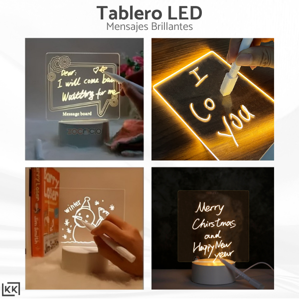 Tablero LED Mensajes Brillantes