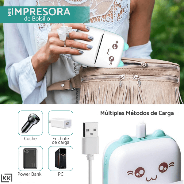 Mini Impresora de Bolsillo