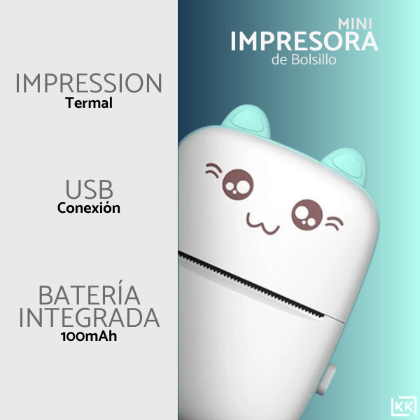 Mini Impresora de Bolsillo