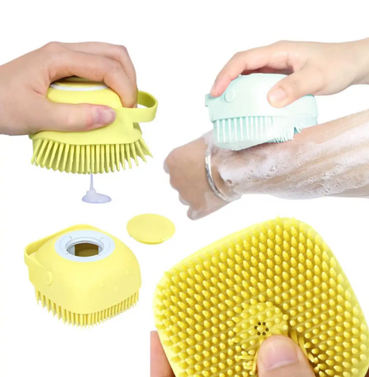 Cepillo de Baño y Masaje para Perros
